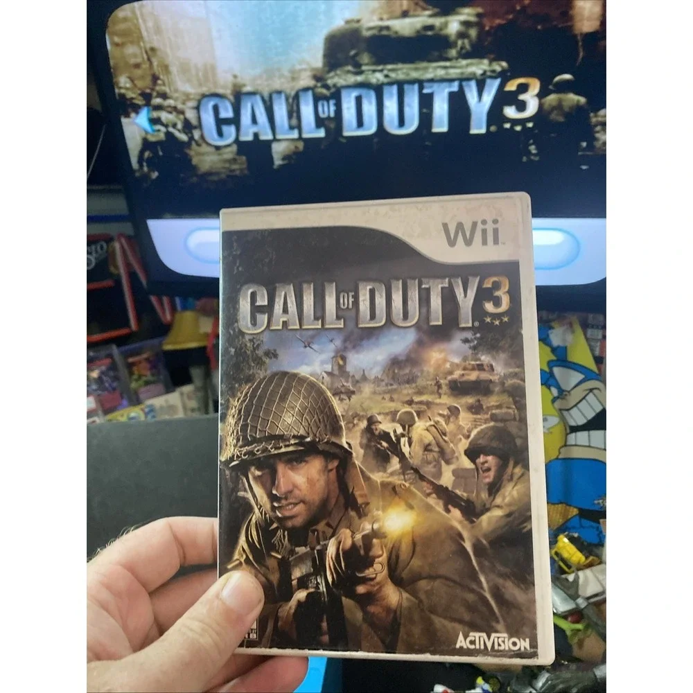 Call of Duty 3 - Nintendo Wii Tested Works No Manual